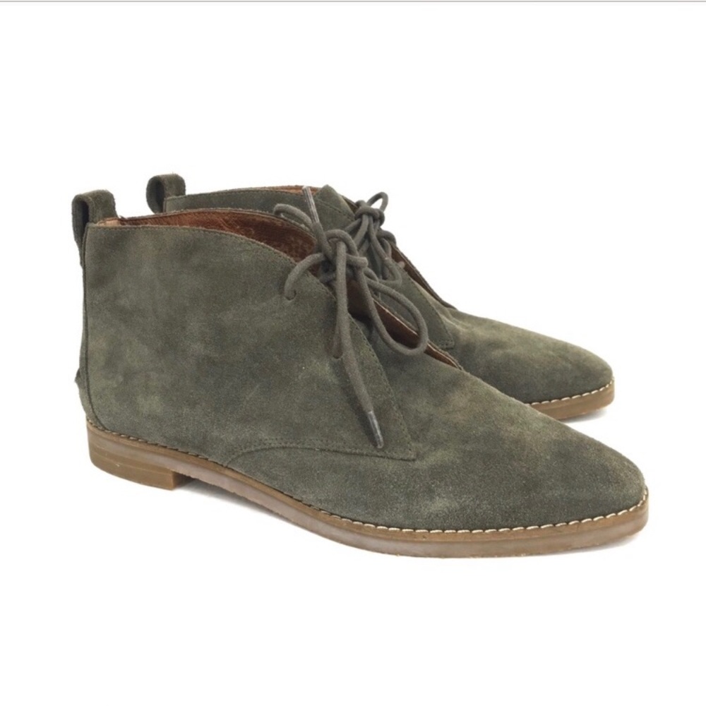 Madewell Green Nash Suede Chukka Boots